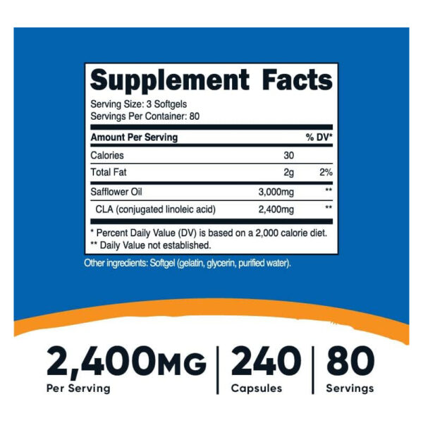 Nutricost CLA (Conjugated Linoleic Acid) - Image 2