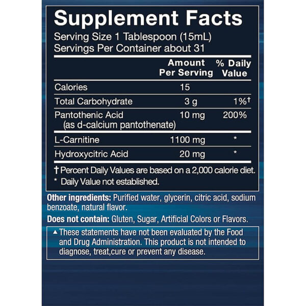 BODYTECH L-Carnitine 1100 - Image 2