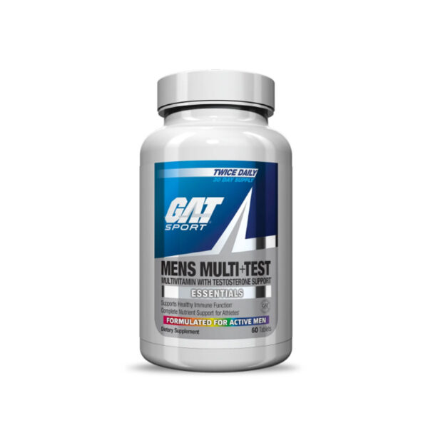 GAT Essentials Mens Multi+Test 60 Tablets