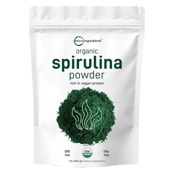 Micro Ingredients Organic Spirulina Powder 454G