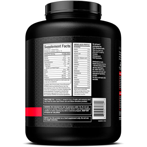 MuscleTech ISOWhey 5LBS - Image 2