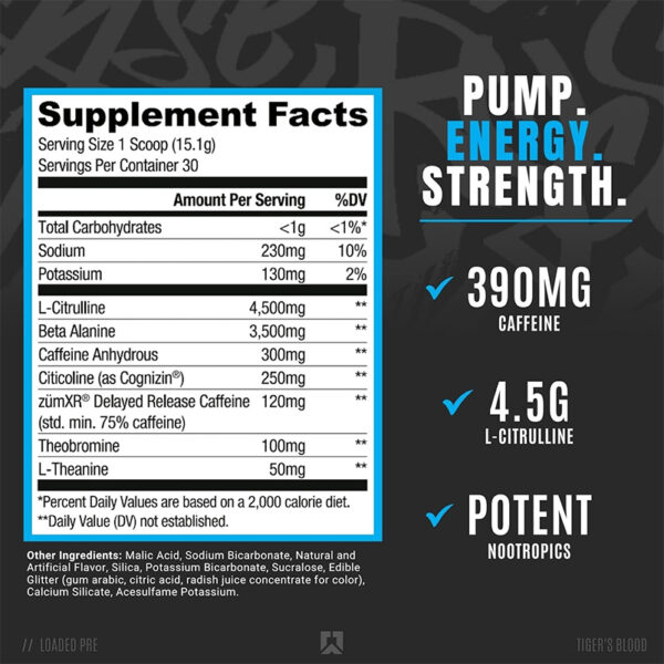 RYSE Up Loaded Pre Workout - Image 2