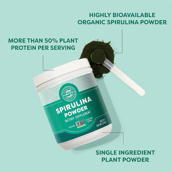 Vimergy Natural Spirulina Powder 250G - Image 5