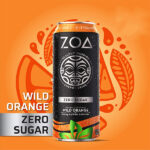 ZOA Zero Sugar Energy Drink, Wild Orange
