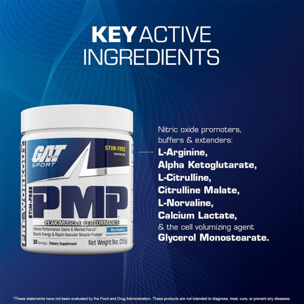 GAT PMP Stim Free Pre-Workout - Image 3