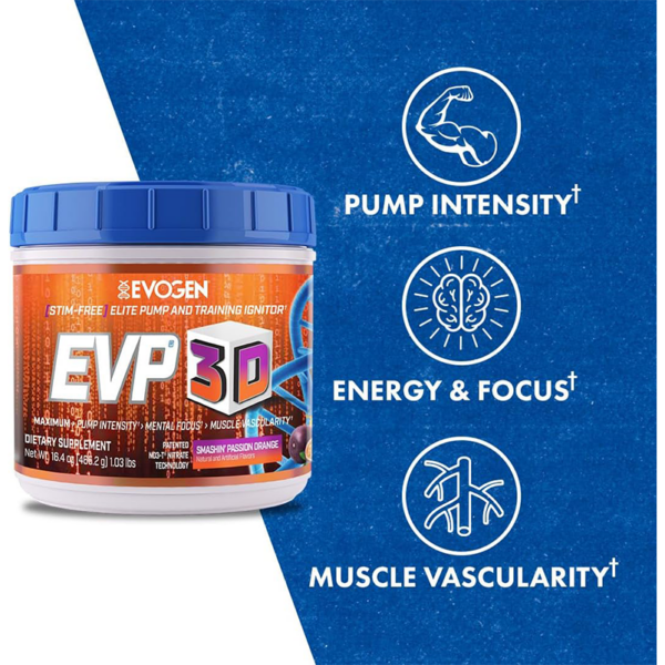 Evogen EVP 3D Stim Free Pre-Workout - Image 3