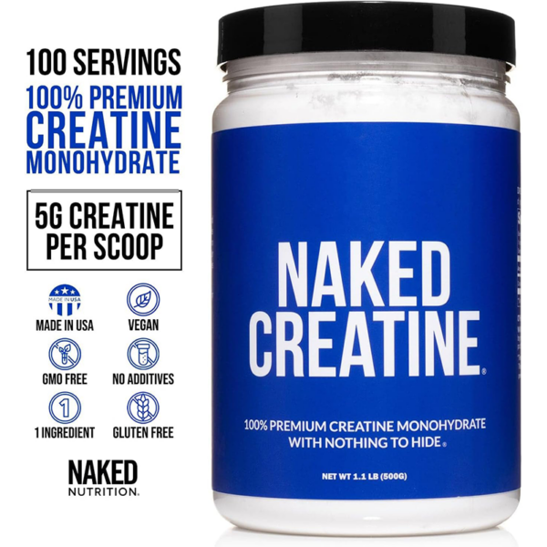 Naked Pure Micronized Creatine Monohydrate - Image 2