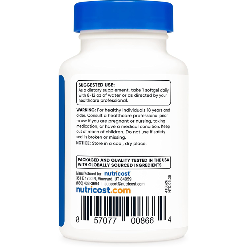 Nutricost Vitamin K2 + Vitamin D3 - Image 3