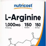 Nutricost L-Arginine 1000mg, Amino Acid Tablets (150 Tablets)
